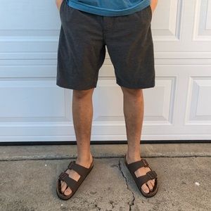 Till’s Nitrous Black Grey Board Shorts WAIST 32